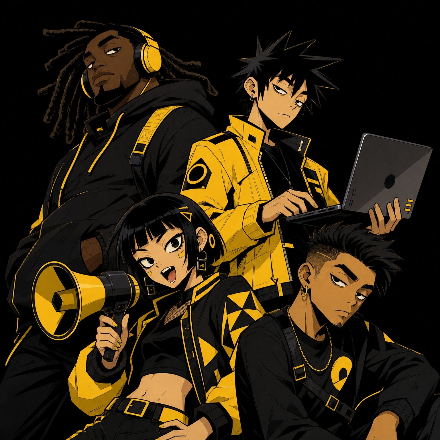 THE ADHD メンバービジュアル